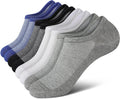 wernies No Show Socks Men, Low Cut Ankle Short Casual Non Slip Socks