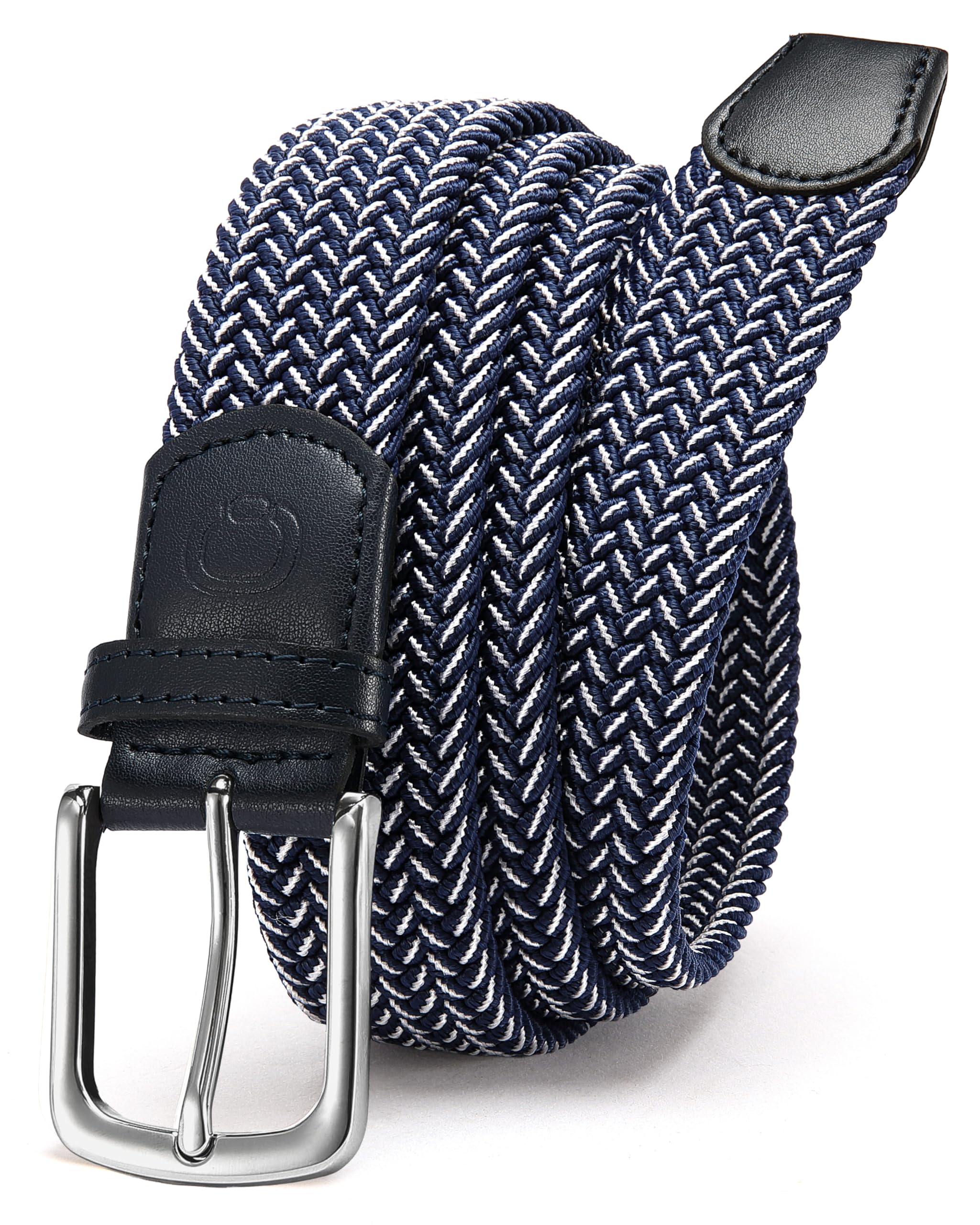 CHAOREN Stretch Belt for Men - Elastic Belt for Golf & Casual Wear