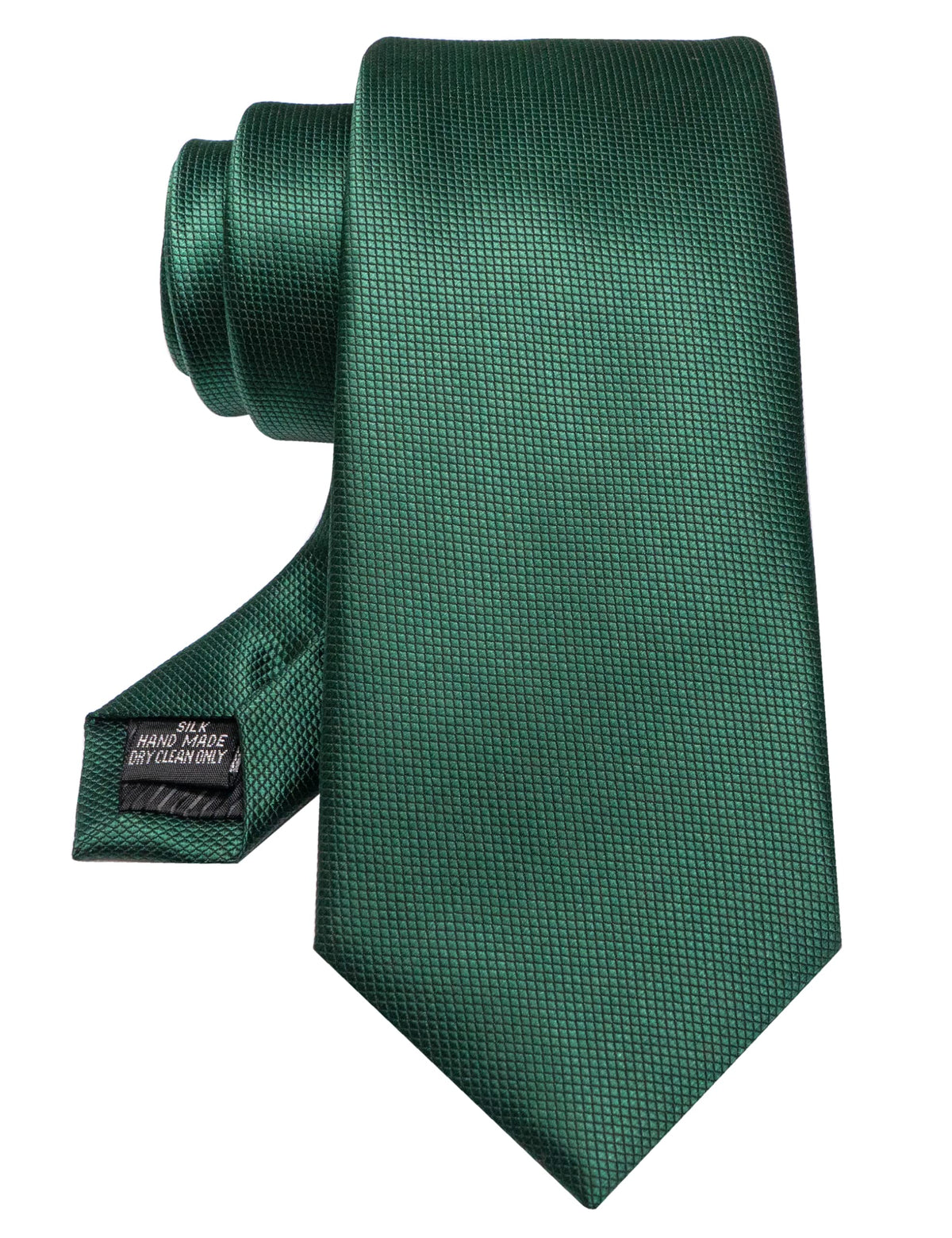 JEMYGINS Solid Color Tie Mens Necktie for Business and Wedding