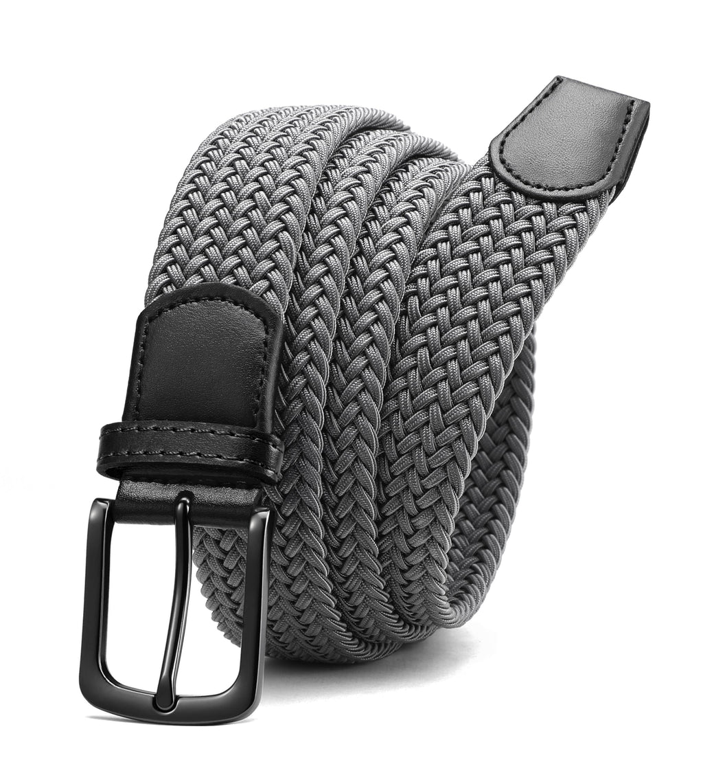 CHAOREN Stretch Belt for Men - Elastic Belt for Golf & Casual Wear