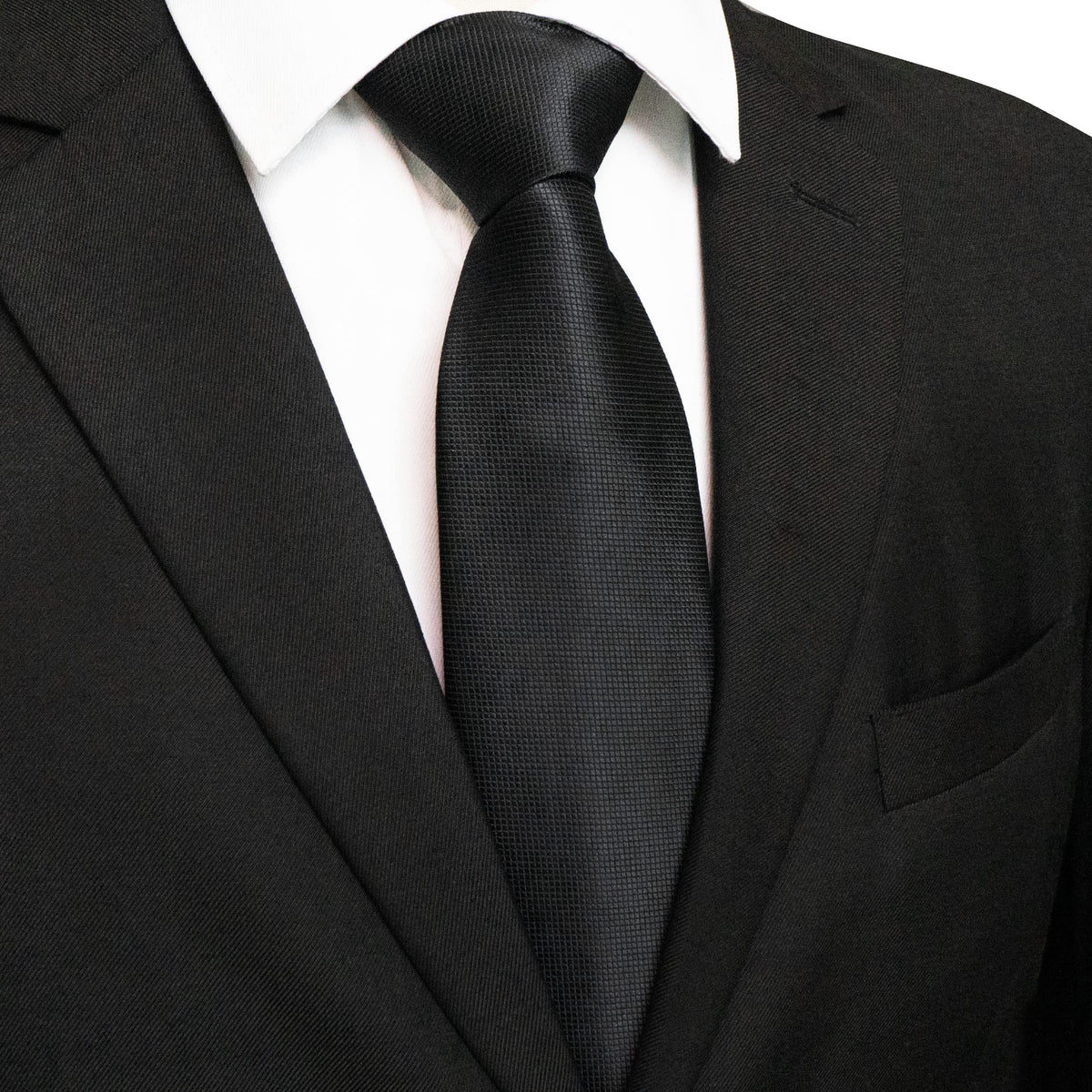 JEMYGINS Solid Color Tie Mens Necktie for Business and Wedding