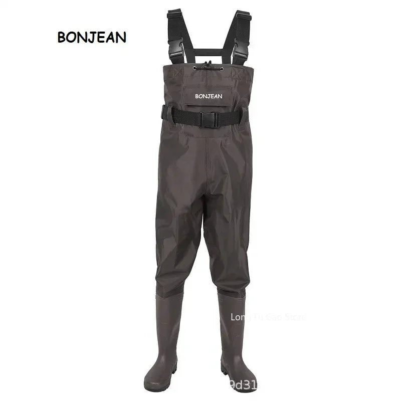 Fishing Waders Pants Overalls With Boots Gear Set Suit Kits Men Women Chest  Pants Adult Set Waterproof Overalls Trousers