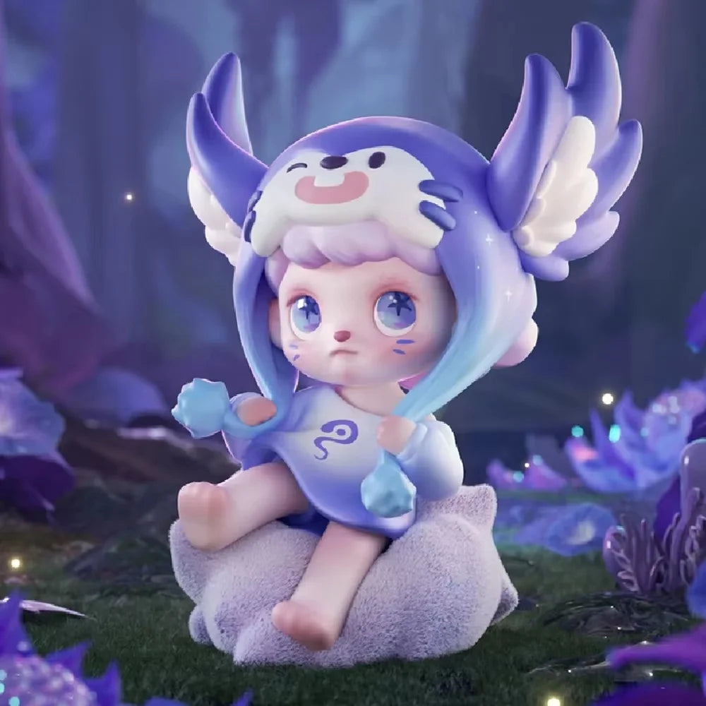 New Genuine Honor Of Kings Canyon Illusion Series Blind Box Rayan Dora Gaming Mystery Box Dudoo Figurine Gift Trendy Anmoo