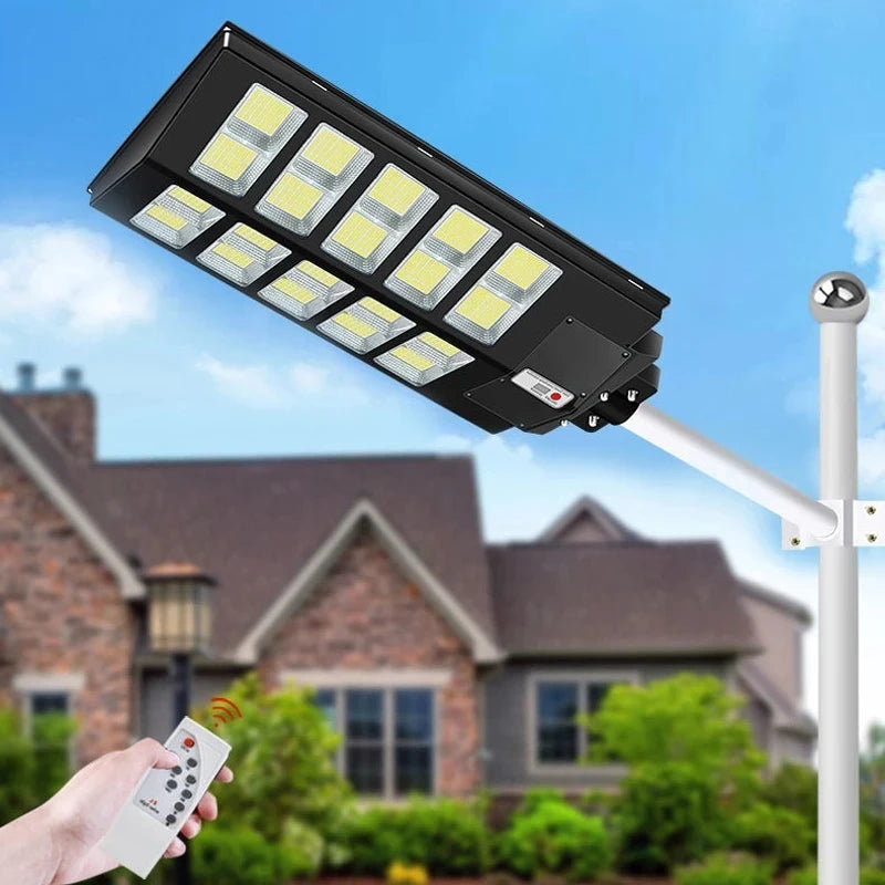 Solar Street Light 5000000LM Outdoor Solar Led Light Waterproof IP67 Solar Garden Lights for Plaza Garden Yard YX123TB