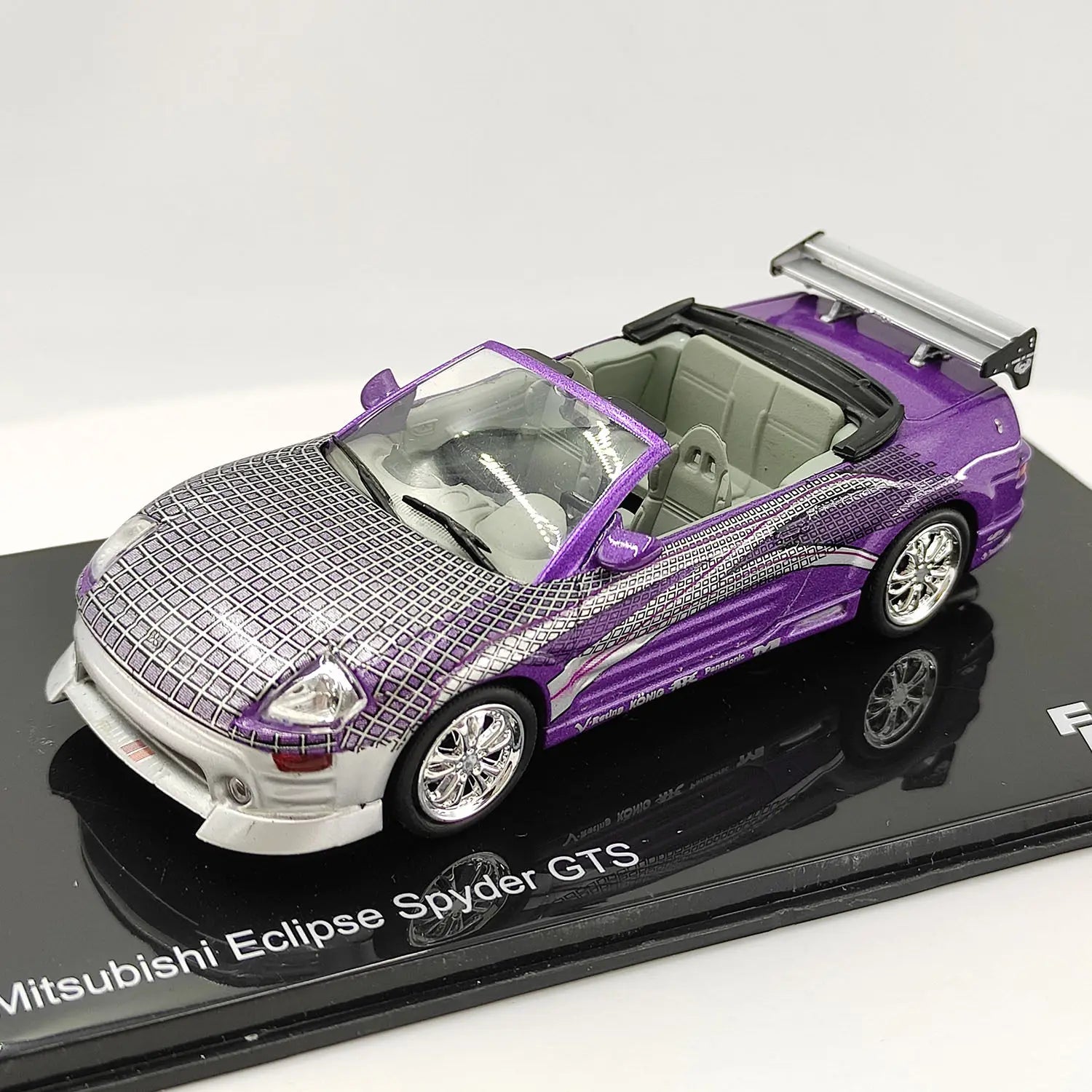 Diecast IXO 1:43 Scale Mitsubishi Eclipse Spyder GTS Alloy Car Model