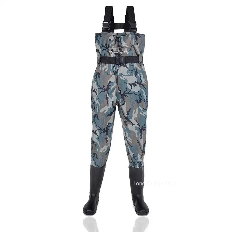 Fishing Waders Pants Overalls With Boots Gear Set Suit Kits Men Women Chest  Pants Adult Set Waterproof Overalls Trousers