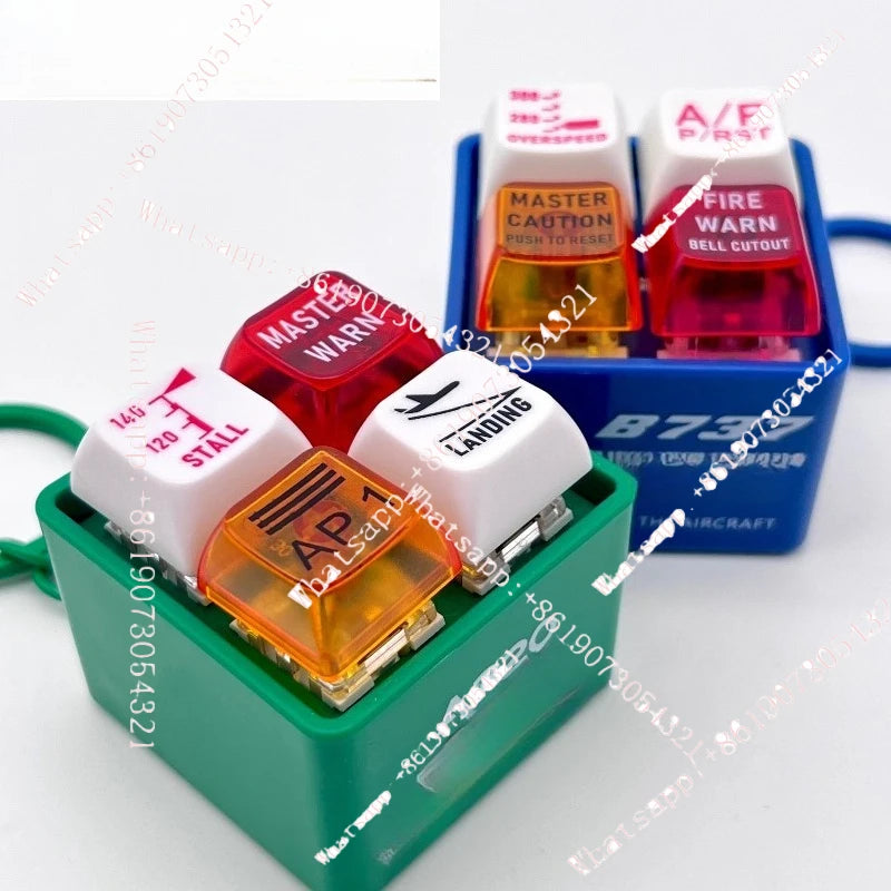 Ornament 737 A320 Warning Sound Passenger Keychain Fun Aircraft Aviation Merchandise Gifts