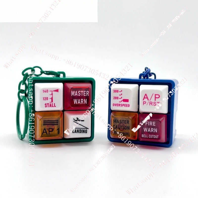Ornament 737 A320 Warning Sound Passenger Keychain Fun Aircraft Aviation Merchandise Gifts