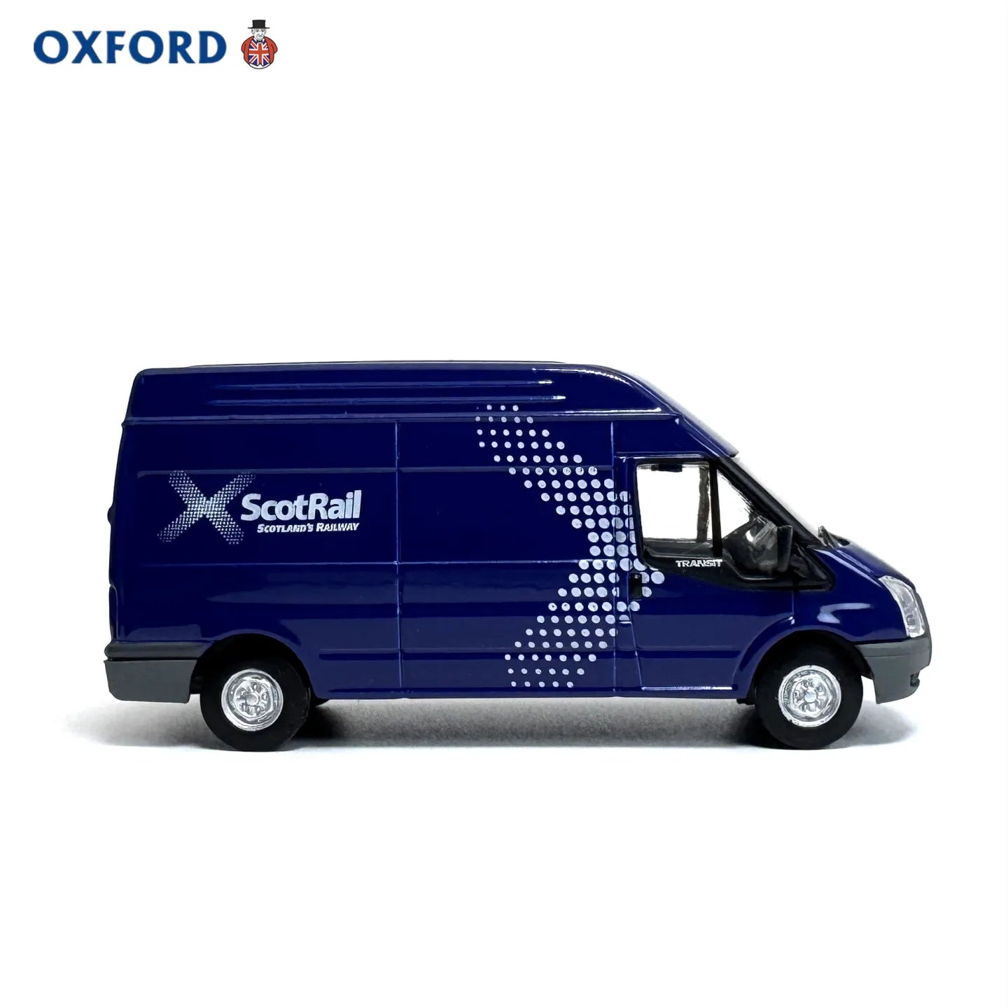 Diecast OXFORD 1/76 Scale Transit 2006 High-roof Bread Alloy Car Model