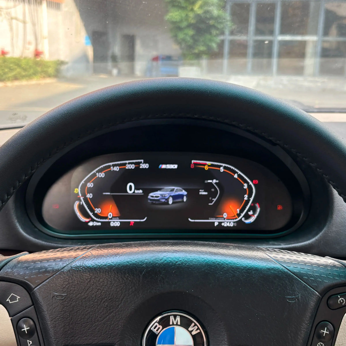 NEW 10 UI Cluster Dashboard For BMW 3 Series M3 E46 1998-2004 speedometer LCD instrument panel digital instrument