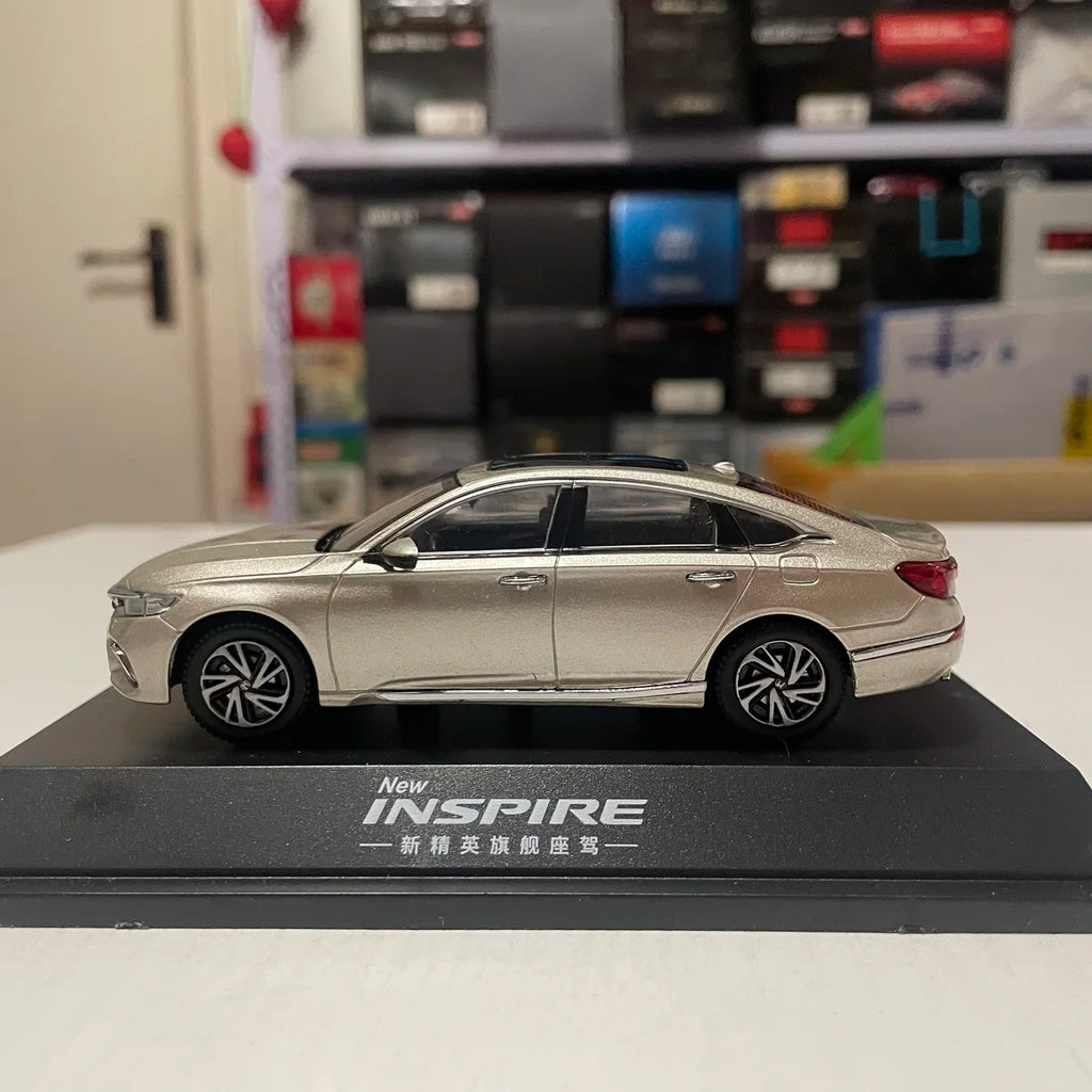 Diecast 1:43 Scale Dongfeng Honda Inspire 2019 Alloy Car Model Collectible Toy Gift Souvenir Display Ornaments