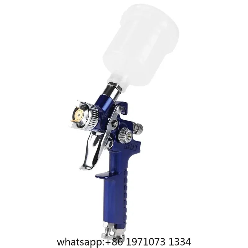 Professional Mini Pneumatic Spray Gun 0.8/1.0mm Nozzle 125ml - for Car Painting and Repair