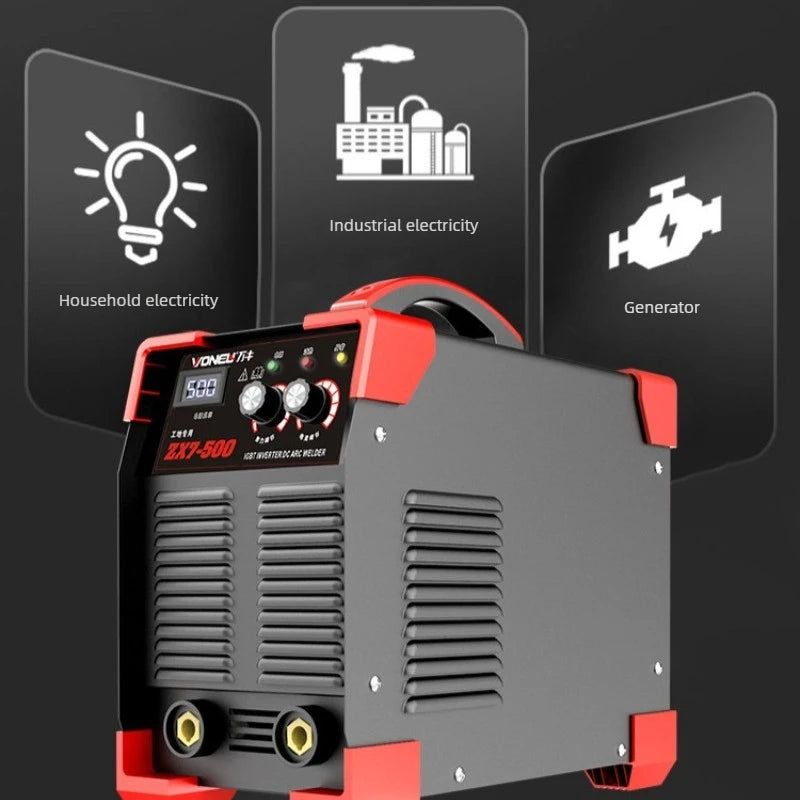 220v 380v industrial grade 500 type stainless steel portable welding machine for home use pure copper