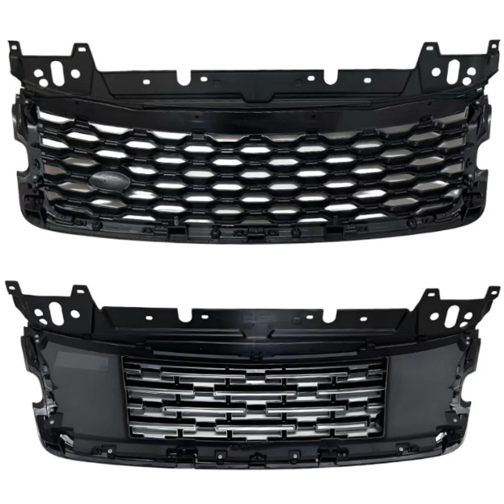 Car Front Bumper Style Grille OE: LR143275 LR180203 For Range Rover Velar 2017-2025