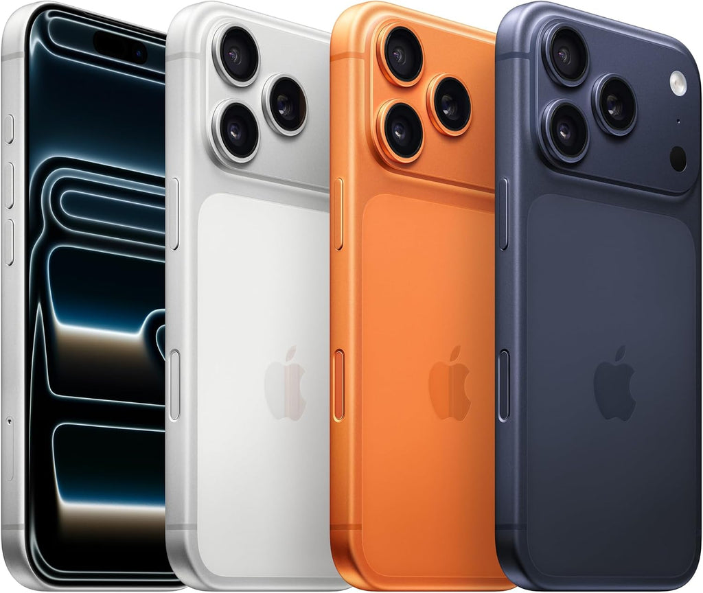 Apple iPhone 17 Pro 512 GB: 120 Hz’e kadar ProMotion teknolojisine sahip 6.3 inç ekran, A19 Pro Çip, Çığır Açıcı Pil Ömrü, Center Stage Ön Kamera özellikli Pro Fusion Kamera Sistemi; Gümüş Rengi