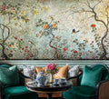 Birds and Botanicals Garden Wall Mural