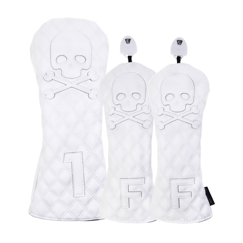 Black PU Leather Golf Club Headcovers