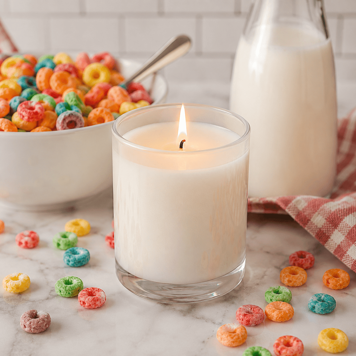 Breakfast Cereal Scent Candle Home Decor