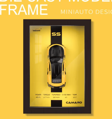 Car Frame 32™ Alloy Model Wall Art (Single Piece)