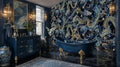Celestial Dragons in Midnight Clouds Wall Mural