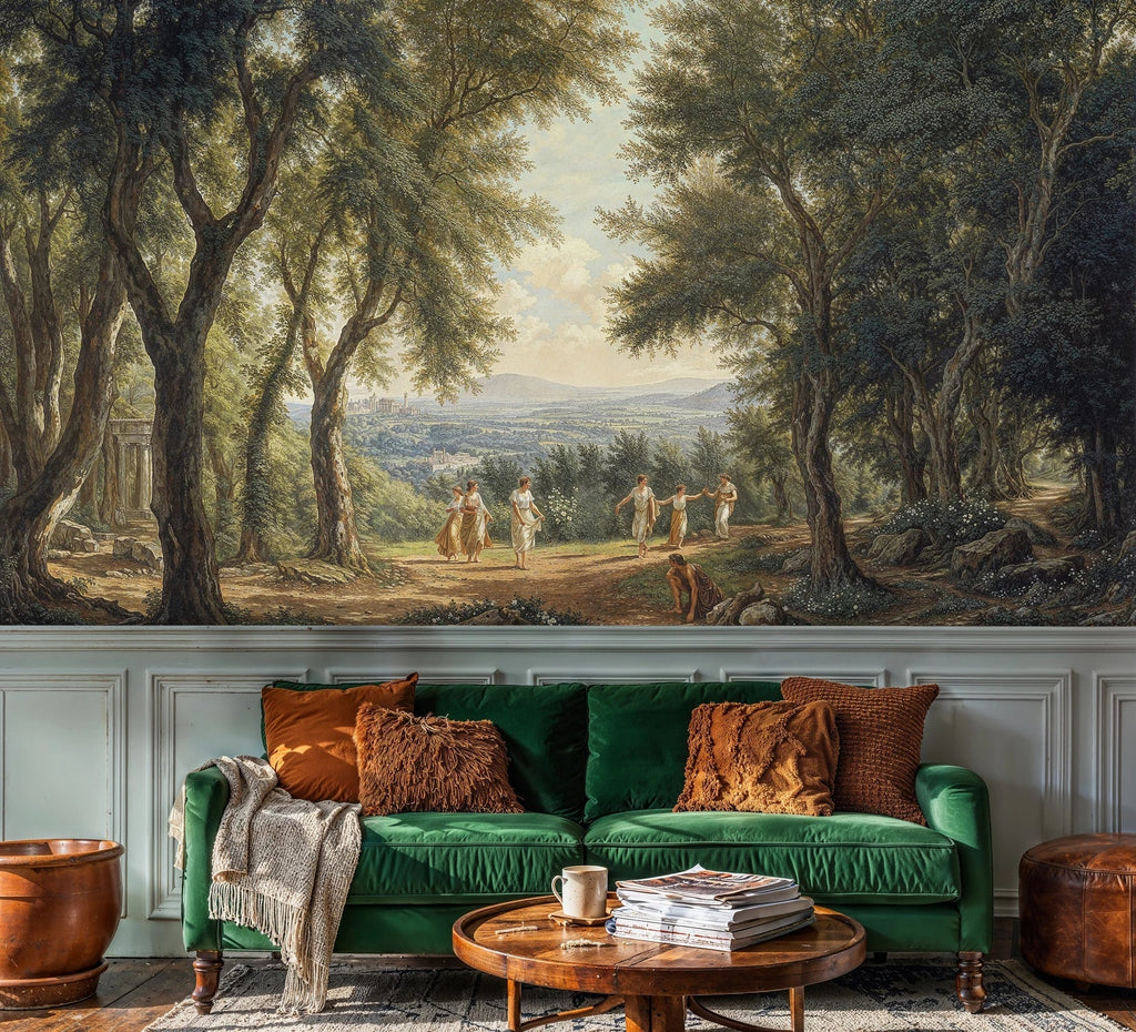 Classical Pastoral Landscape Wall Mural