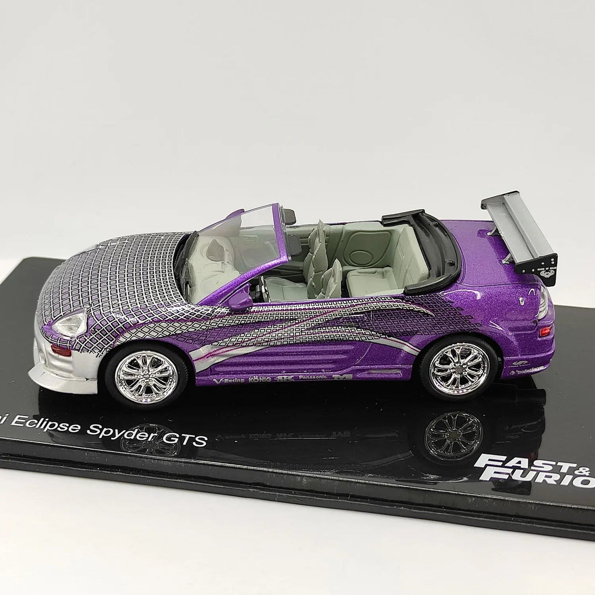 Diecast IXO 1:43 Scale Mitsubishi Eclipse Spyder GTS Alloy Car Model