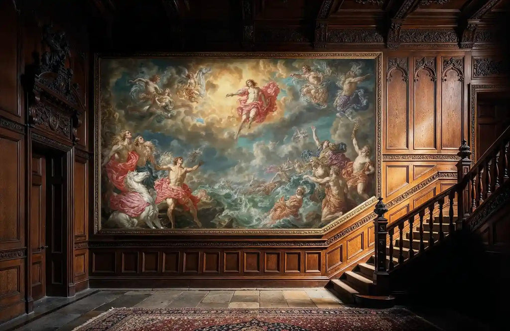 Divine Celestial Mythology Wall Mural