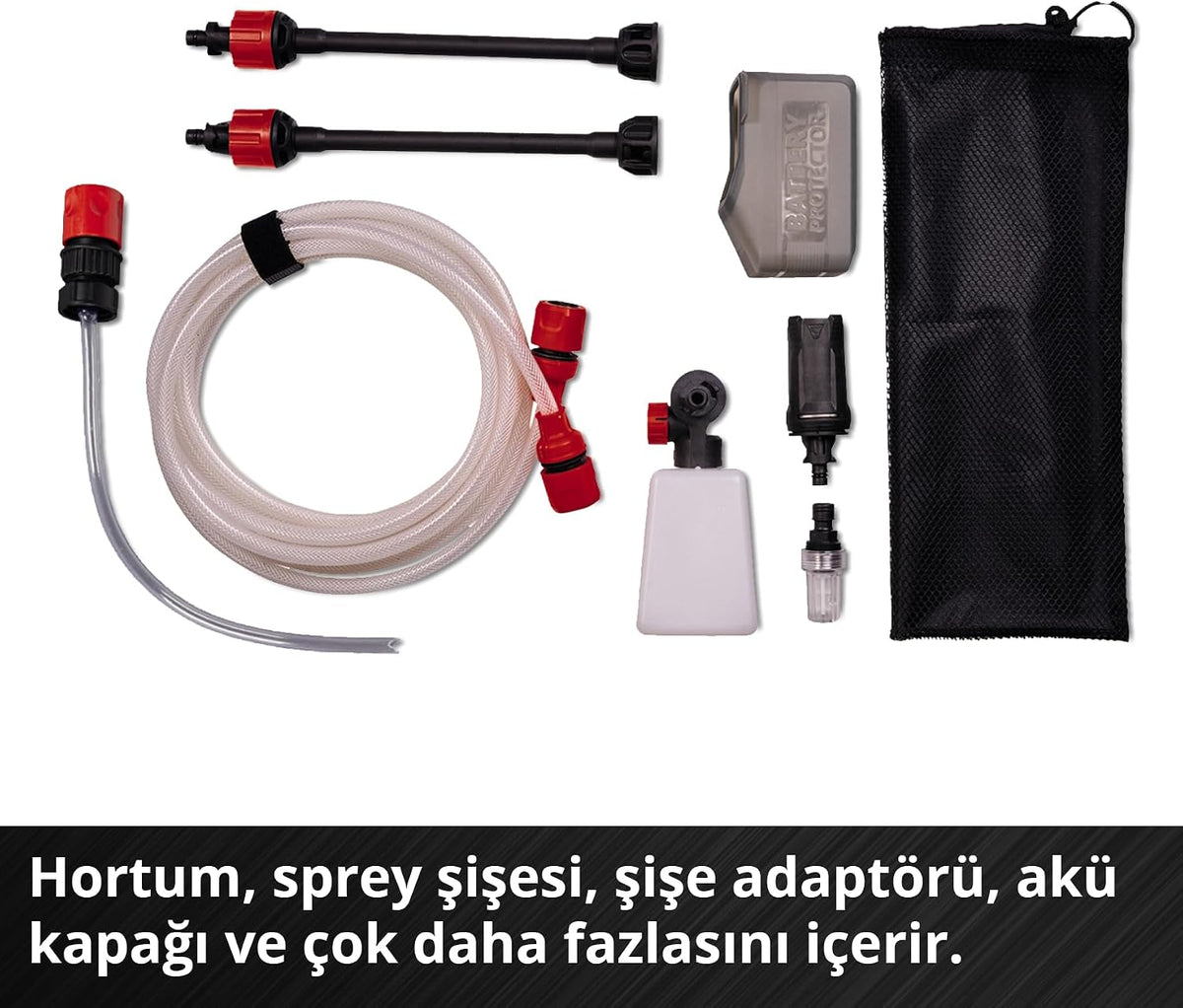 Einhell HYPRESSO 18/24-1 + CE-CP 18/180 Li E Akülü Basınçlı Yıkama Tabancası ve Polisaj Makinesi Seti (4,0 Ah Akü ve Şarj Cihazı Dahildir)