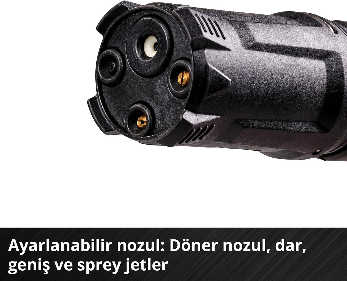 Einhell HYPRESSO 18/24-1 + CE-CP 18/180 Li E Akülü Basınçlı Yıkama Tabancası ve Polisaj Makinesi Seti (4,0 Ah Akü ve Şarj Cihazı Dahildir)