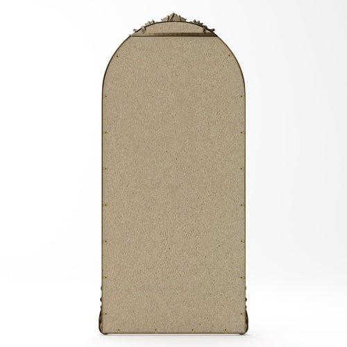 Full-Length Mirror – Ornate Wood Frame Antique Gold 33.07" x 73.03"