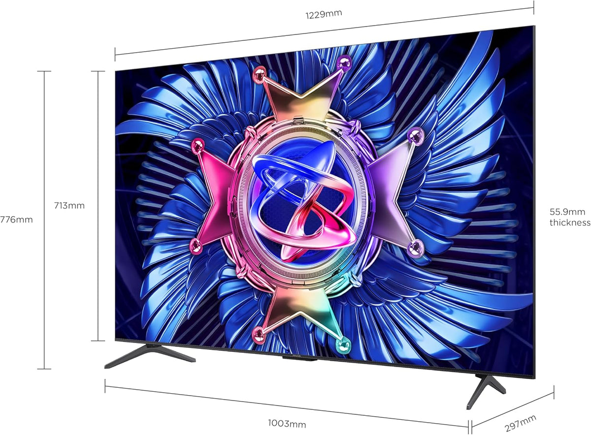 iFFALCON 85U95A 85 İnç Smart TV 4K QD-Mini LED Yüksek Parlaklık HDR 10+ Gaming Google TV, 144Hz Doğal Yenileme Hızı, ONKYO 2.1 Hi-Fi, Dolby Vision Atmos, MEMC, AI Modu, Game Master (2026 Modeli)