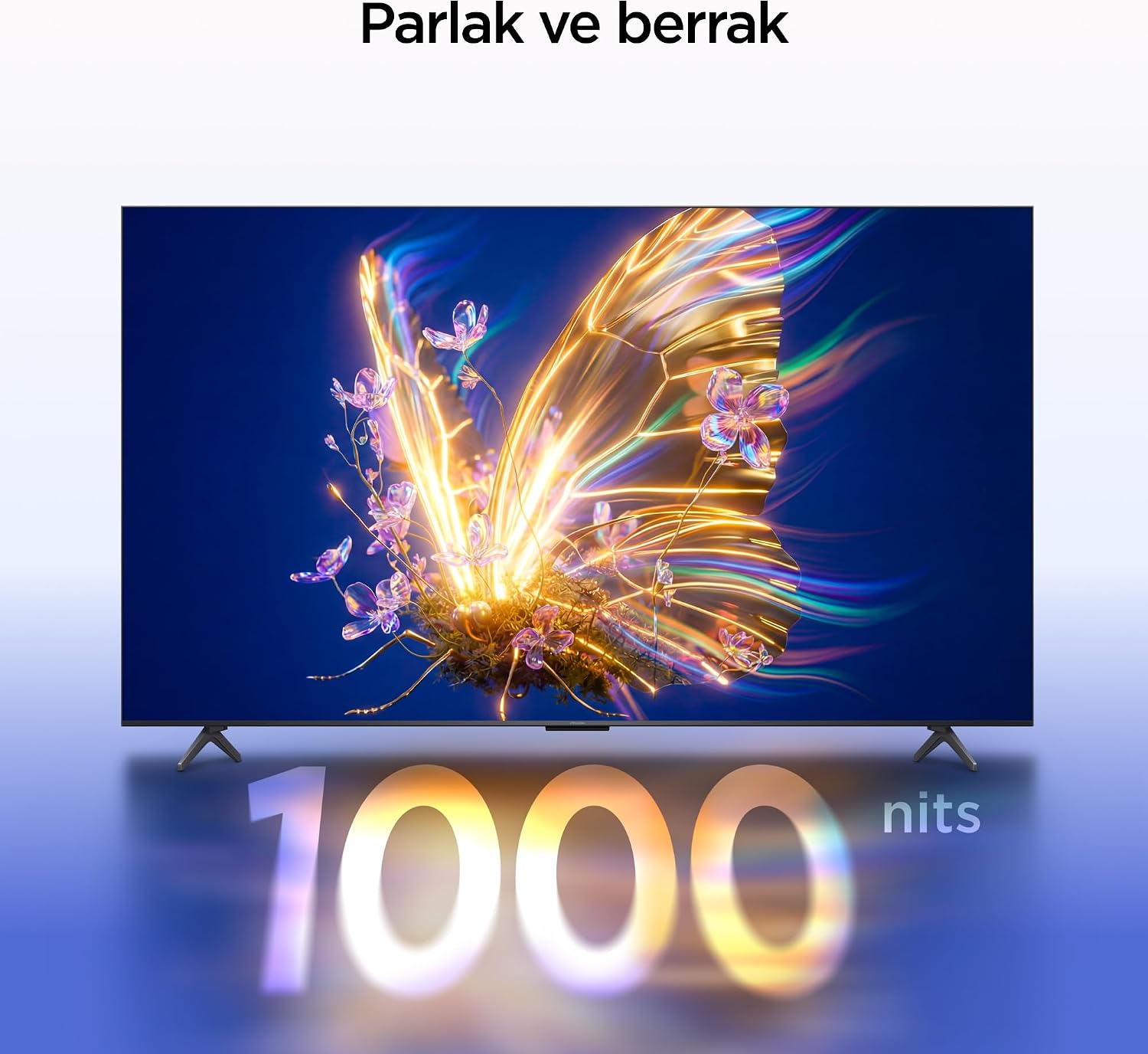 iFFALCON 85U95A 85 İnç Smart TV 4K QD-Mini LED Yüksek Parlaklık HDR 10+ Gaming Google TV, 144Hz Doğal Yenileme Hızı, ONKYO 2.1 Hi-Fi, Dolby Vision Atmos, MEMC, AI Modu, Game Master (2026 Modeli)