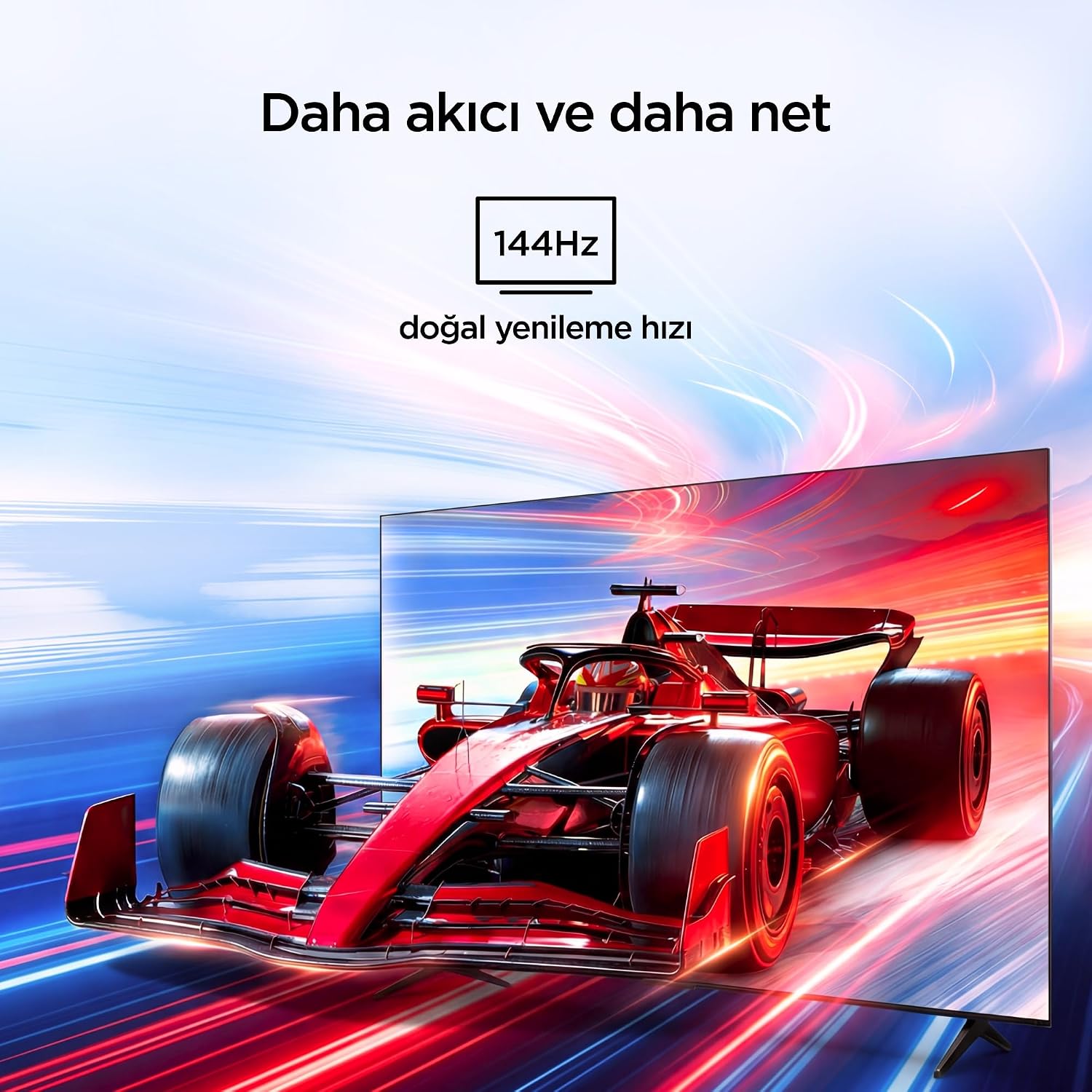 iFFALCON 85U95A 85 İnç Smart TV 4K QD-Mini LED Yüksek Parlaklık HDR 10+ Gaming Google TV, 144Hz Doğal Yenileme Hızı, ONKYO 2.1 Hi-Fi, Dolby Vision Atmos, MEMC, AI Modu, Game Master (2026 Modeli)