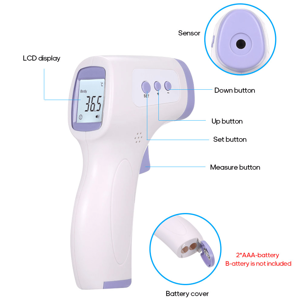 Infrared Non-Contact Forehead Thermometer For Kids