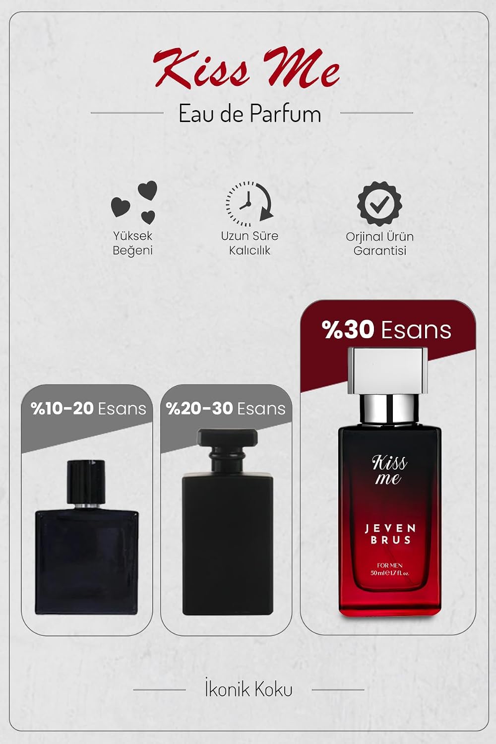 Kiss Me Erkek Parfüm, EDP 50 ml