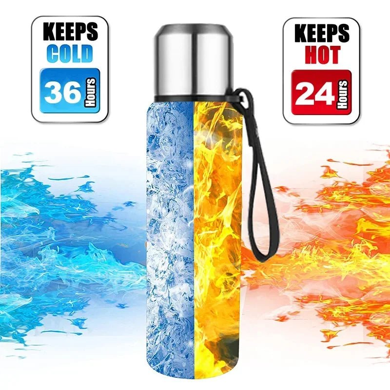 Large Stainless Steel Insulated Thermos Bottle