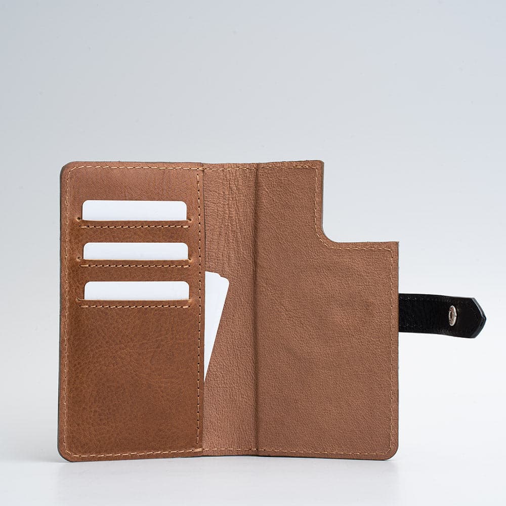 Leather Folio Wallet for iPhone 12/13 Series with Magsafe - The Minimalist 2.0 (SALE)