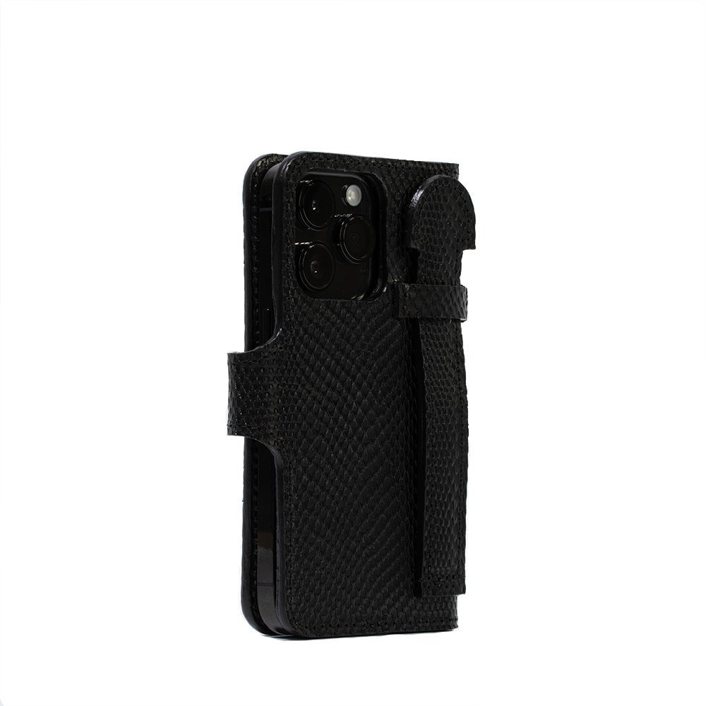 Leather MagSafe Folio Case Wallet with Grip for iPhone 15 Series