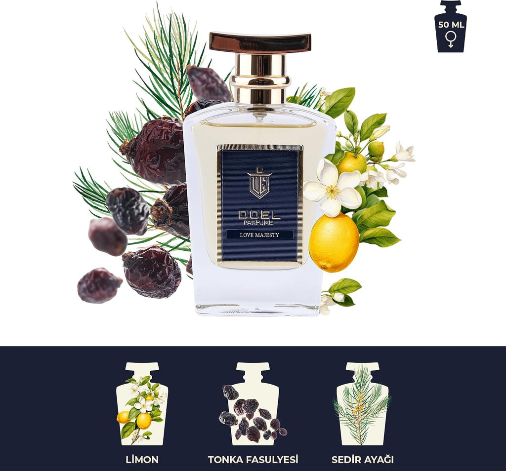 Monsieur Erkek EDP Parfüm 50 ml – Armut, Kakule, Ananas, Lavanta, İris, Deri, Paçuli