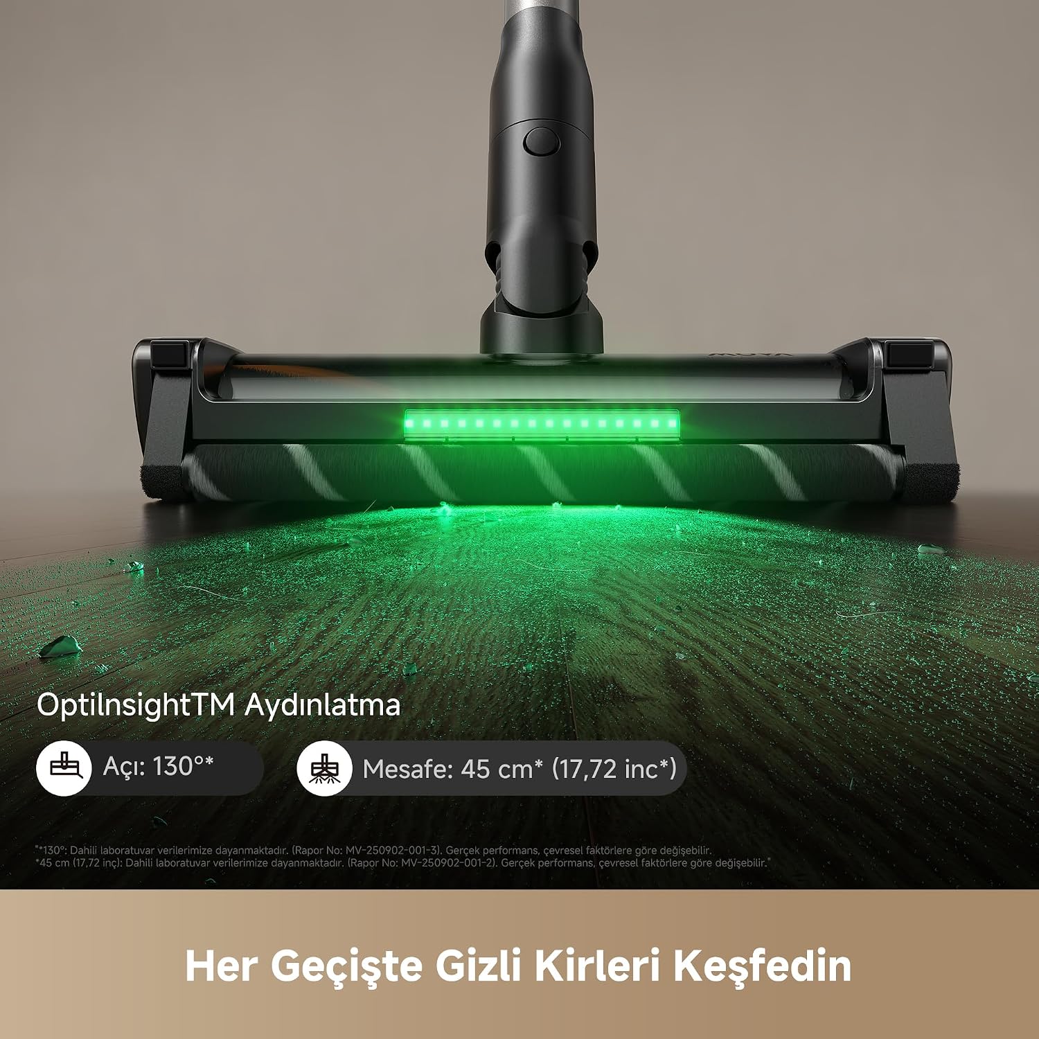 MOVA G70 Complete Kablosuz Dikey Süpürge, 225 AW Yüksek Emiş Gücü, Akıllı Otomatik Güç Ayarı, Anti-Tangle Dolaşma Karşıtı Fırça, Çok Amaçlı Ev ve Evcil Hayvan Süpürgesi, 3 Yıl Garanti