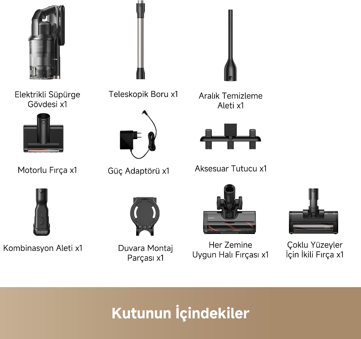 MOVA G70 Complete Kablosuz Dikey Süpürge, 225 AW Yüksek Emiş Gücü, Akıllı Otomatik Güç Ayarı, Anti-Tangle Dolaşma Karşıtı Fırça, Çok Amaçlı Ev ve Evcil Hayvan Süpürgesi, 3 Yıl Garanti