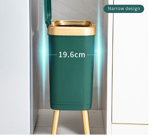 Nordic Style High Foot Trash Can for Home & Hotel
