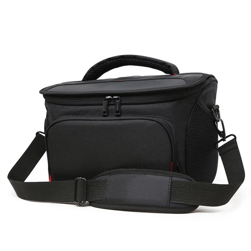 Outdoor Camera Bag with Strap Black