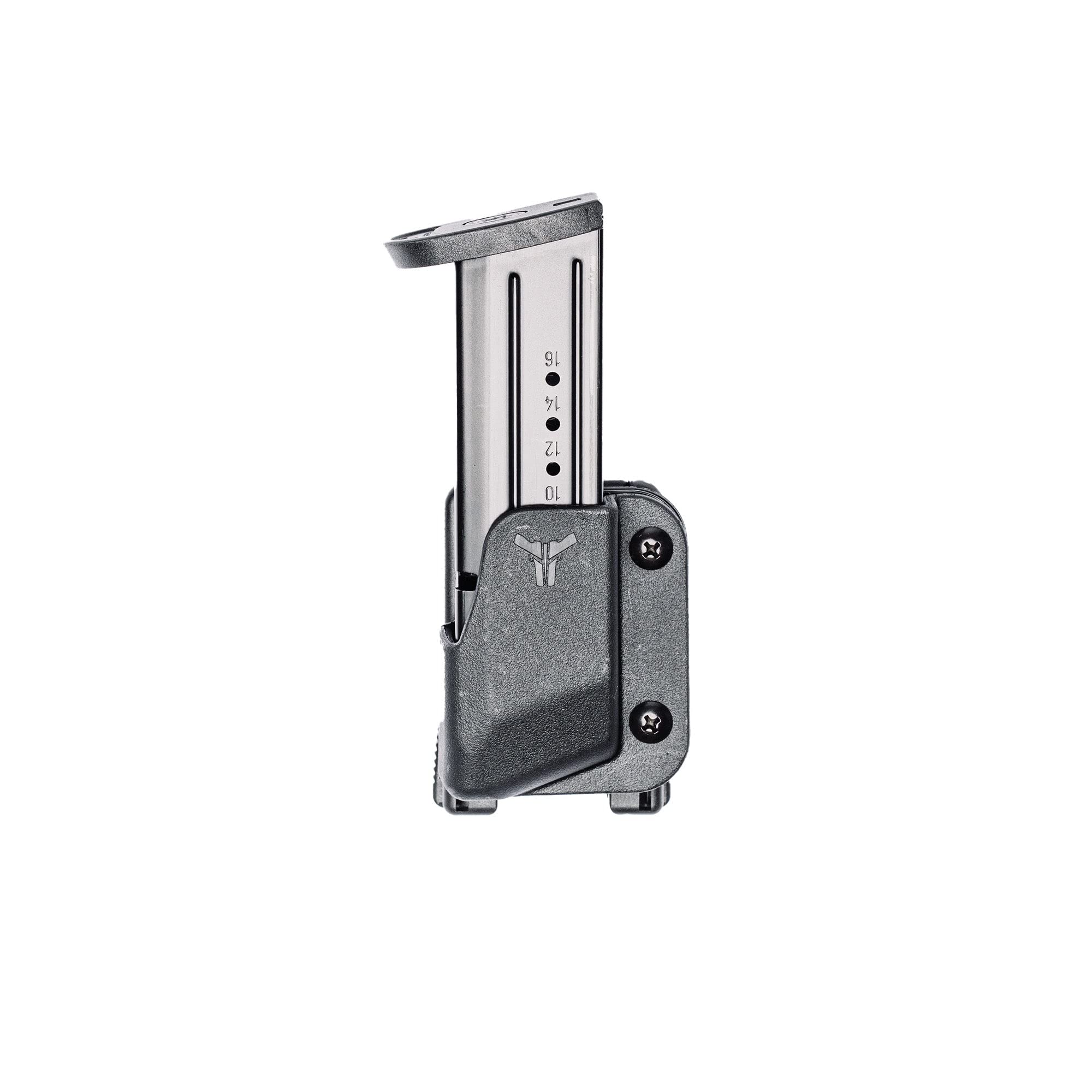 OWB Single Mag Pouch for Glock 17 19 22 34 35 H&K VP9 & More - USA Made - Signature Pro Single Magazine Carrier with Tek-Lok Belt Attachment Clip by Blade-Tech Holsters