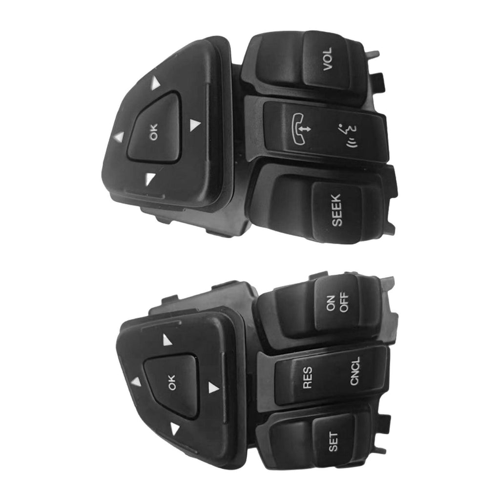 Pair Steering Wheel Cruise Control Switch Suitable for Ford Edge 2.0L