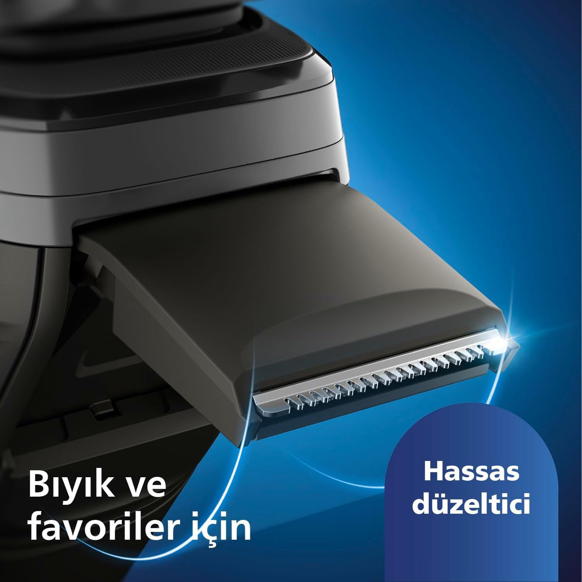 Philips 5000 Serisi Tıraş Makinesi, Sinekkaydı Tıraş, Skin IQ Teknolojisi, Islak ve Kuru Kullanım, Hassas Düzeltici Başlık – S5887/10