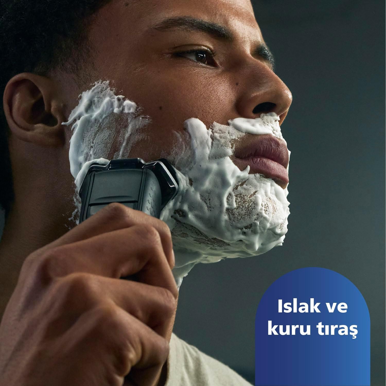Philips 5000 Serisi Tıraş Makinesi, Sinekkaydı Tıraş, Skin IQ Teknolojisi, Islak ve Kuru Kullanım, Hassas Düzeltici Başlık – S5887/10