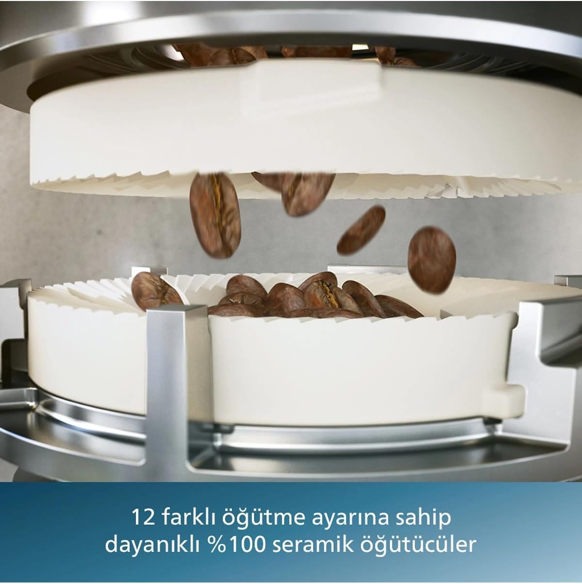 Philips 5500 Serisi LatteGo Tam Otomatik Espresso Makinesi, 20 Sıcak ve Soğuk İçecek, Renkli Dokunmatik Ekran, SilentBrew Teknolojisi (EP5543/90)
