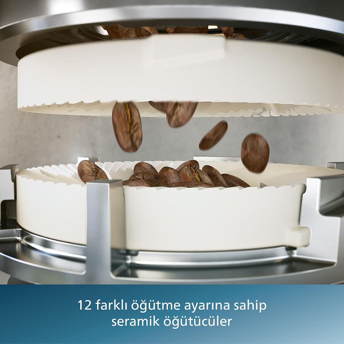 Philips 5500 Serisi LatteGo Tam Otomatik Espresso Makinesi, 20 Sıcak ve Soğuk İçecek, Renkli Dokunmatik Ekran, SilentBrew Teknolojisi (EP5543/90)