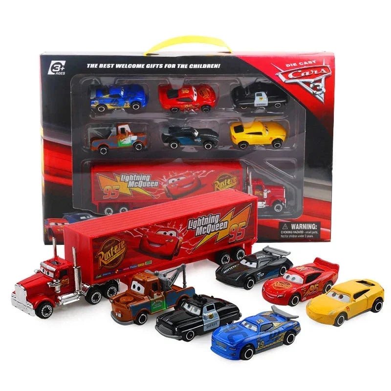 Pixar Cars Diecast Toy Set (7Pcs)